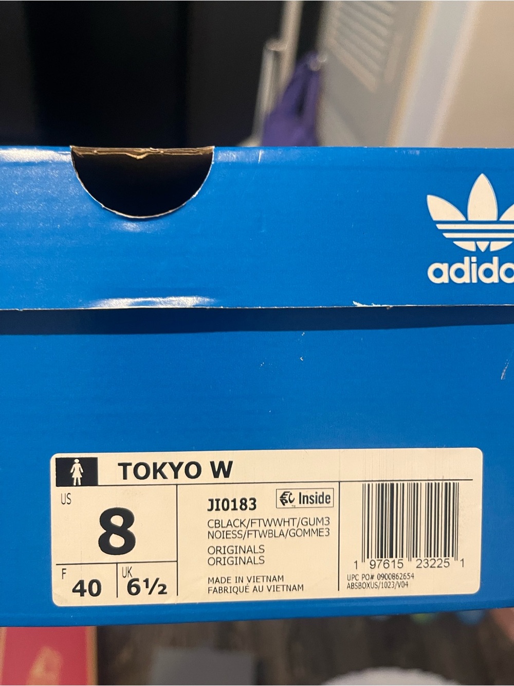 adidas Tokyo Black & White Low-Profile Sneakers - Picture 16 of 16